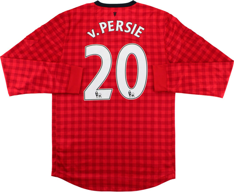 2012-13 Manchester United Home Shirt v.Persie