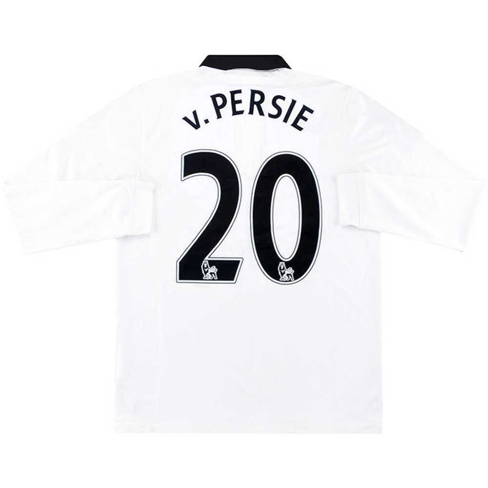 2014-15 Manchester United Away L/S Shirt v.Persie #20 (Excellent) M
