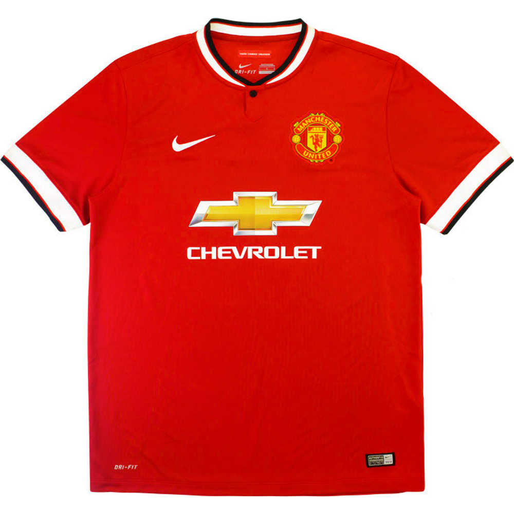 2014-15 Manchester United Home Shirt (Very Good) XL