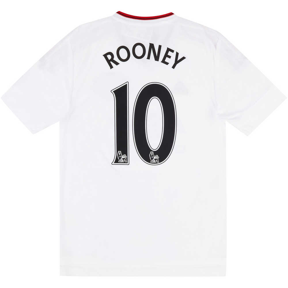 2015-16 Manchester United Away Shirt Rooney #10 (Very Good) M