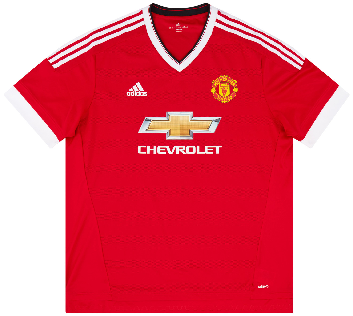 2015-16 Manchester United Player Issue Home Shirt