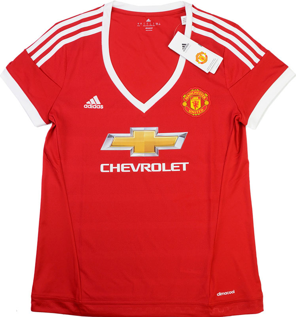 2015-16 Manchester United Home Shirt *BNIB* Womens (L)-New Clearance Best Sellers Women's