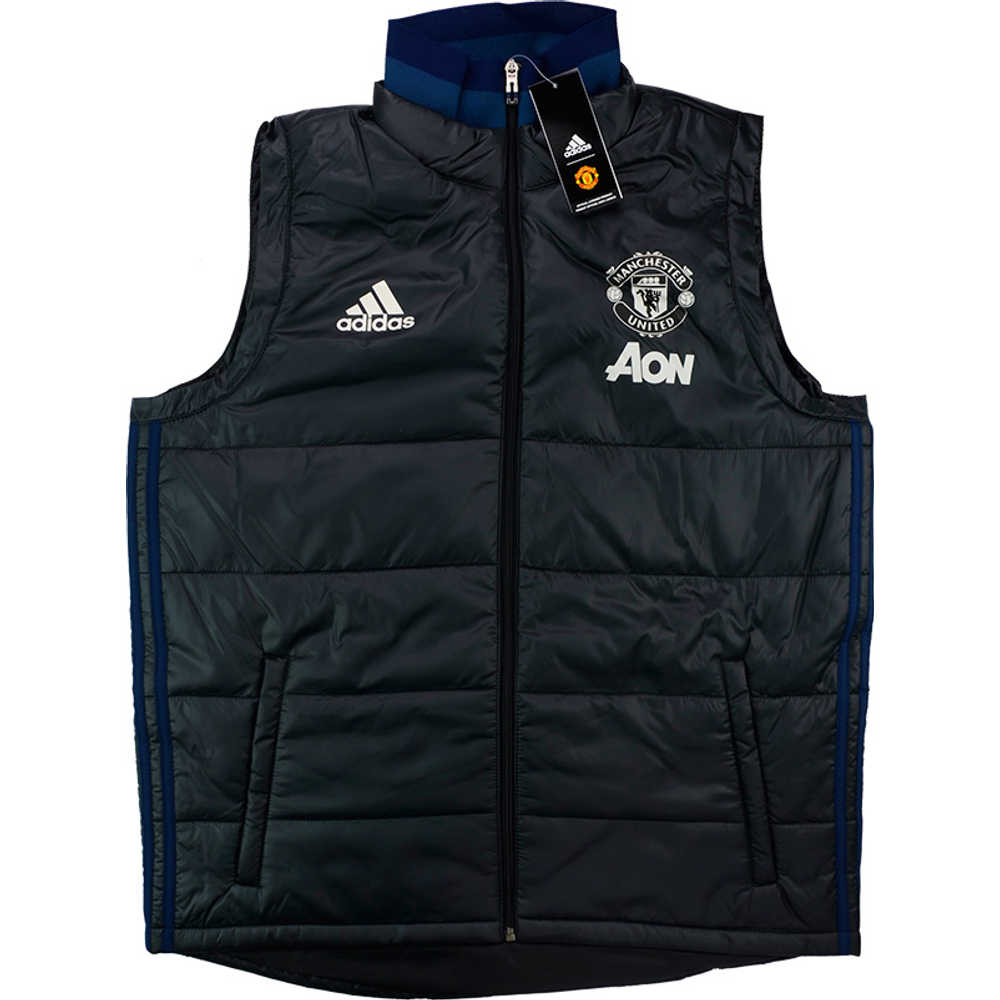 2016-17 Manchester United Adidas Padded Vest/Gilet *BNIB* XS