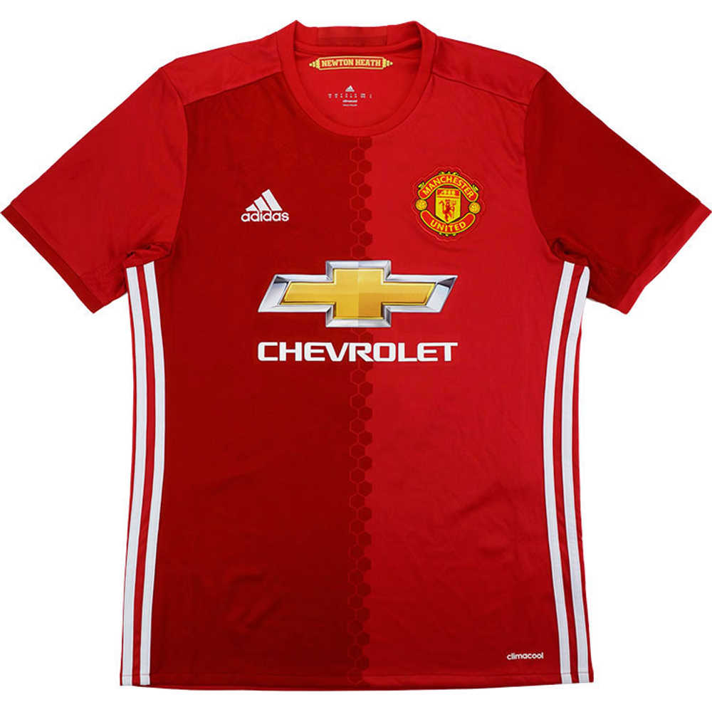 2016-17 Manchester United Home Shirt (Excellent) M
