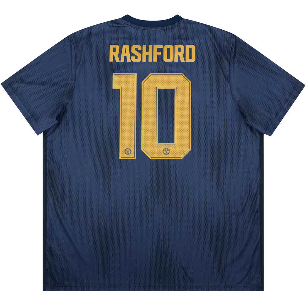 2018-19 Manchester United Third Shirt Rashford #10 (Excellent) XL