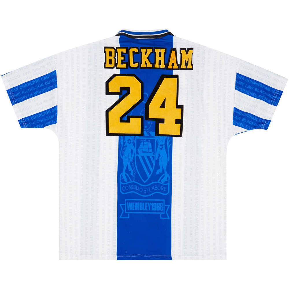 1994-96 Manchester United Third Shirt Beckham #24 (Excellent) XL