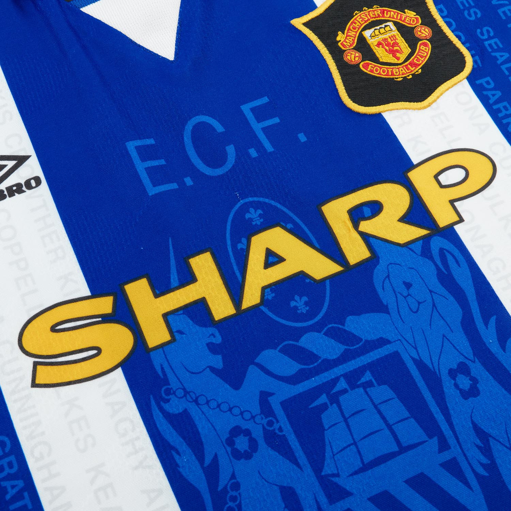 1994-96 Manchester United Third Shirt Ince #8 (Excellent) XXL