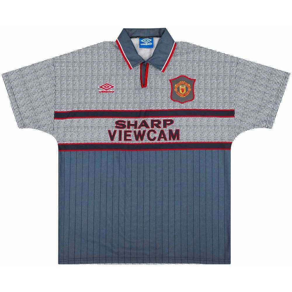 1995-96 Manchester United Away Shirt (Fair) XL