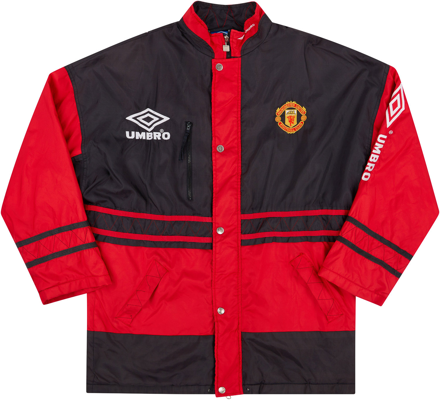 manchester united padded coat