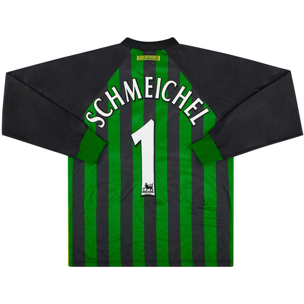 1997-98 Manchester United Green GK Shirt Schmeichel #1 (Excellent) XL