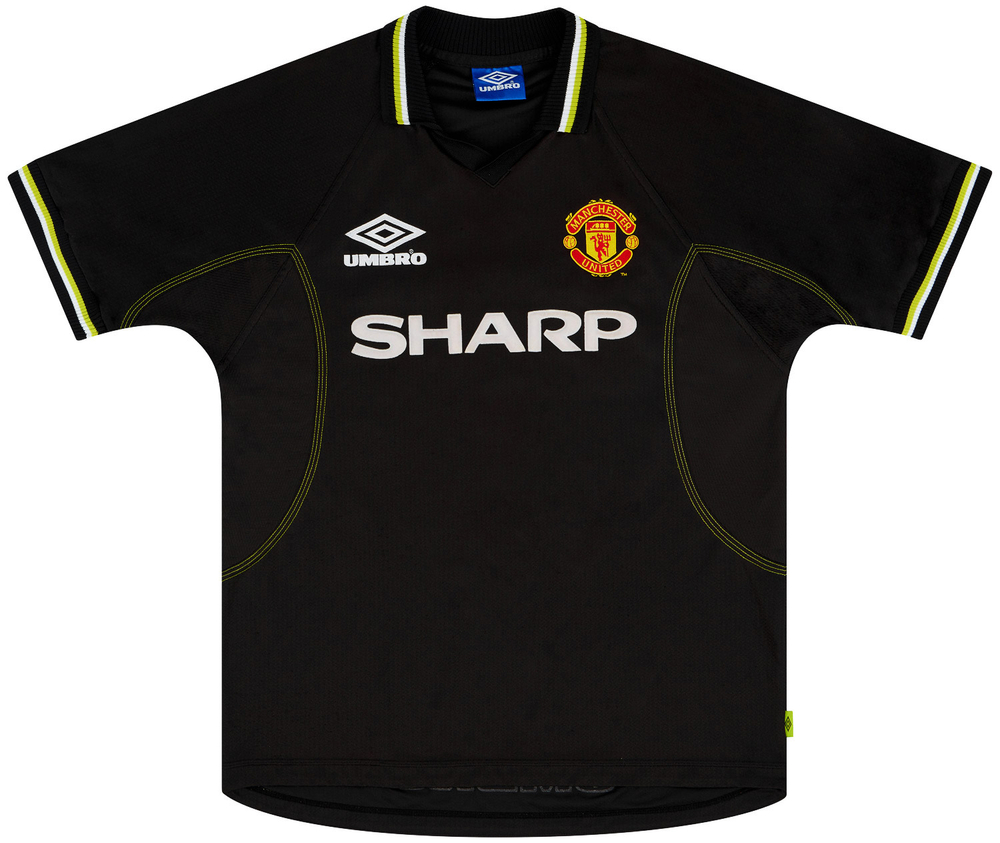 1998-99 Manchester United Third Shirt Beckham #7 (Excellent) XXL