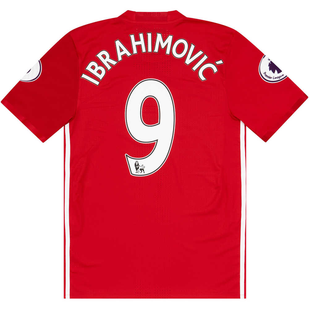 2016-17 Manchester United Player Issue Home Shirt Ibrahimović #9 *w/Tags* S/M