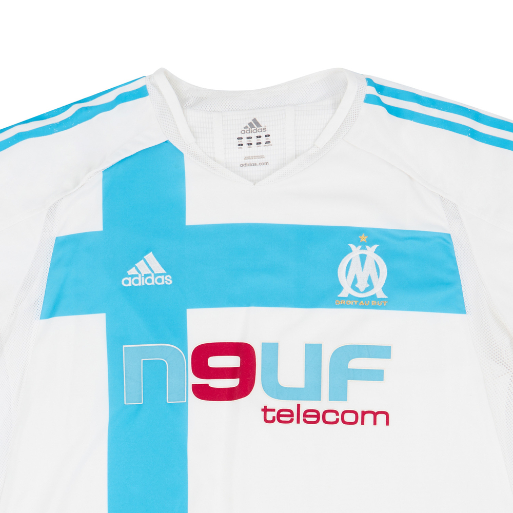 2004-05 Olympique Marseille Player Issue Home Shirt (Very Good) XXL