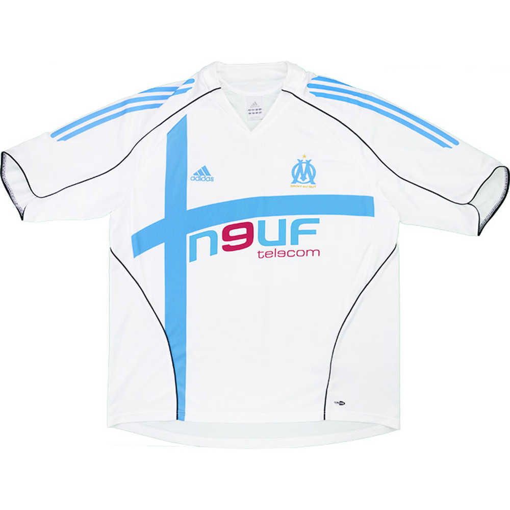 2005-06 Olympique Marseille Home Shirt (Very Good) XL