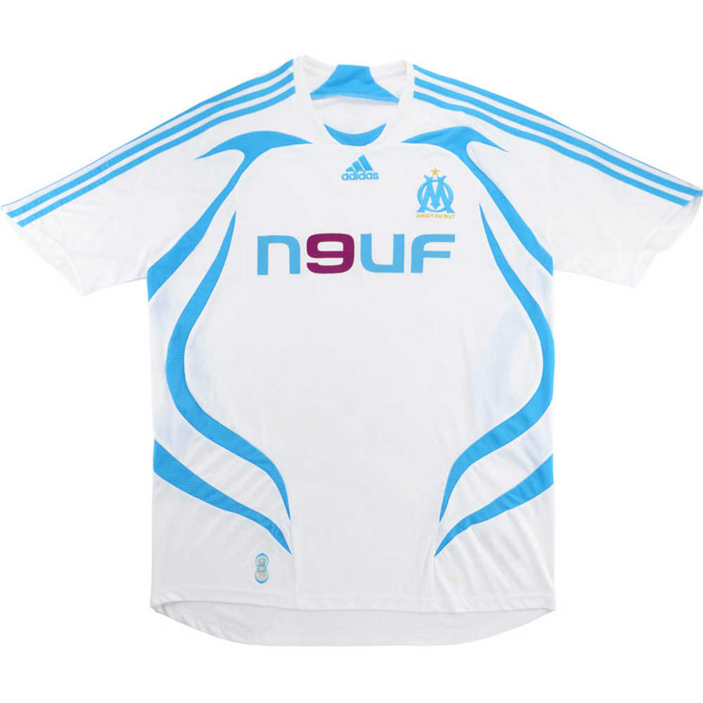 2007-08 Olympique Marseille Home Shirt (Very Good) S