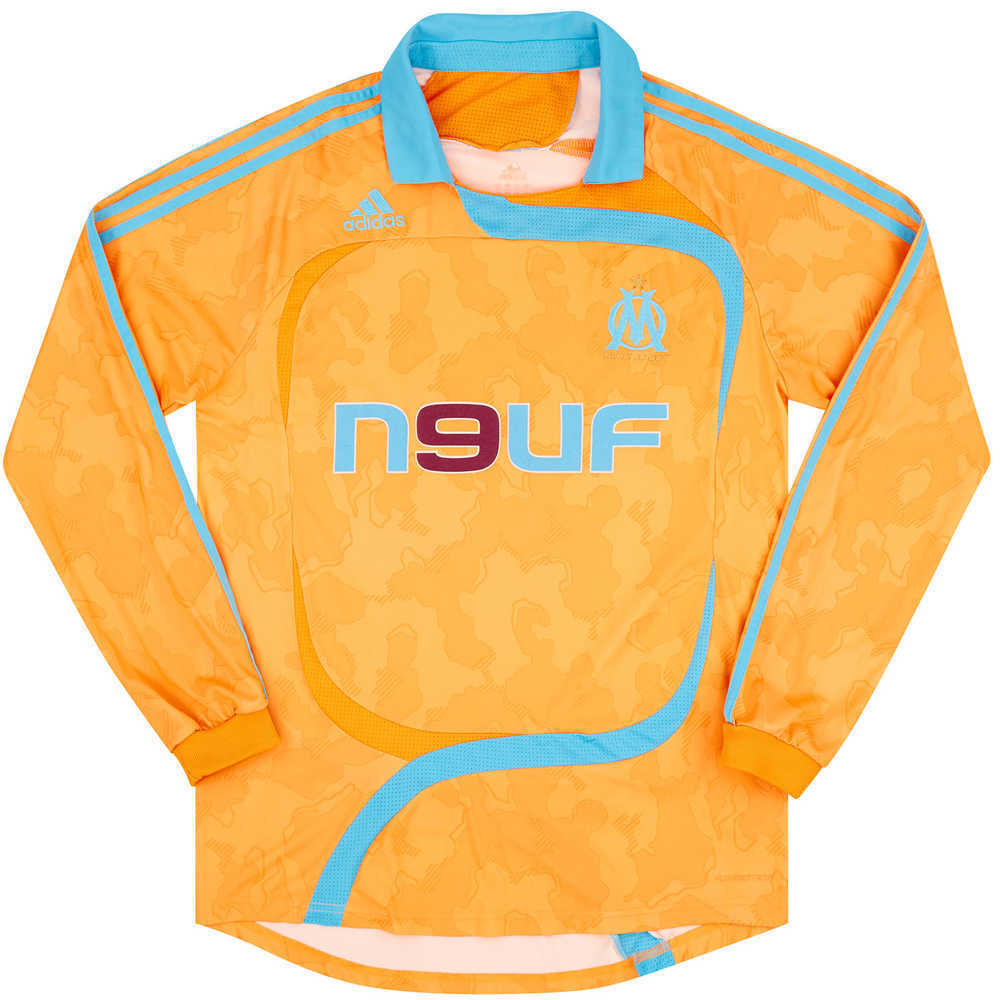 2007-08 Olympique Marseille Player Issue Third Shirt (Very Good) L