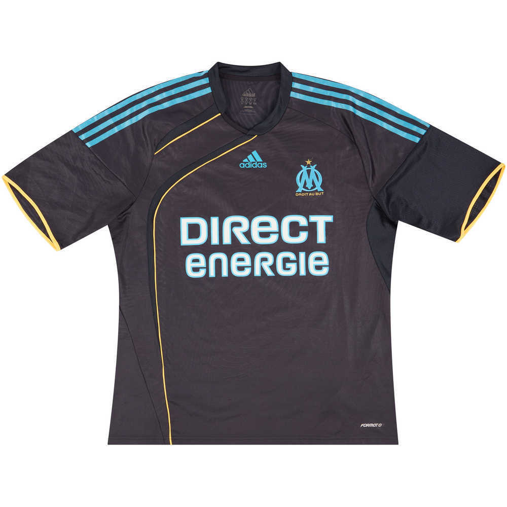 2009-10 Olympique Marseille Player Issue Third Shirt (Excellent) XL