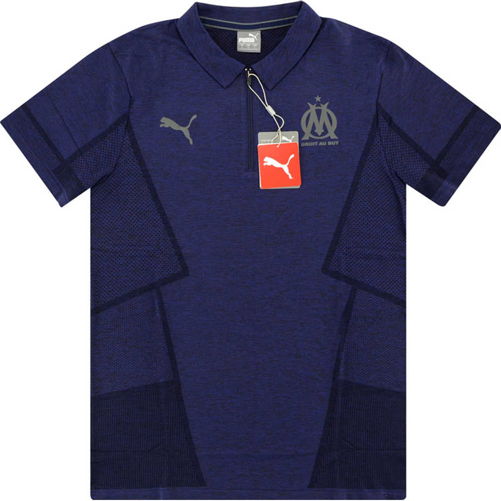2018-19 Olympique Marseille Puma Polo T-Shirt *BNIB*