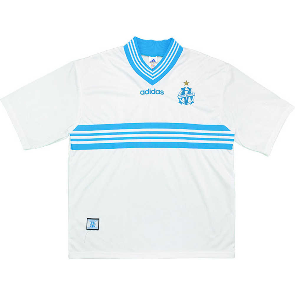1997-98 Olympique Marseille Home Shirt (Very Good) XL