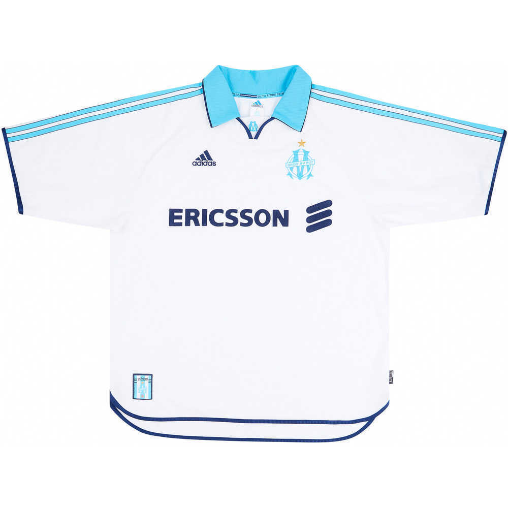1999-00 Olympique Marseille Home Shirt (Excellent) XL