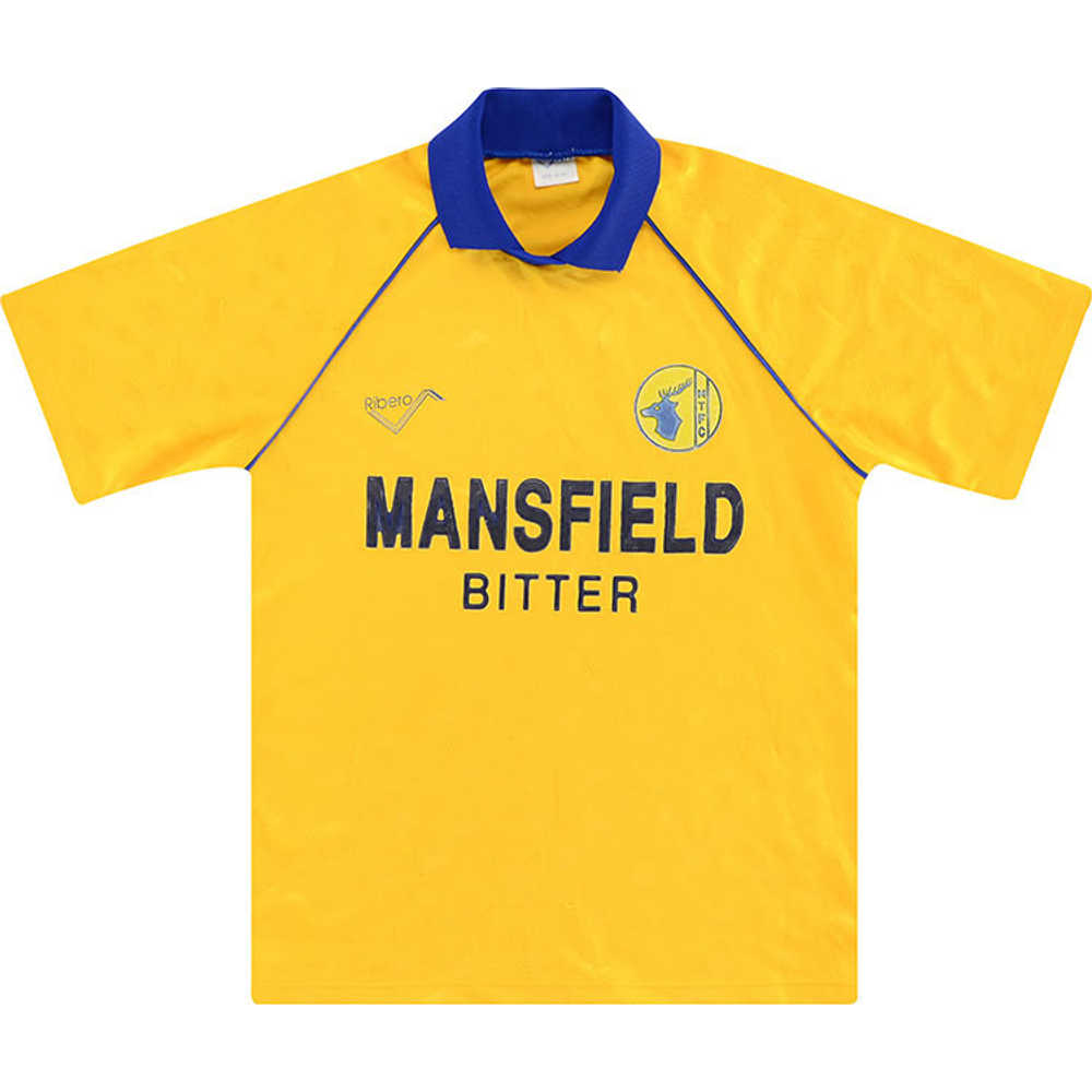 1990-91 Mansfield Town Home Shirt (Good) S