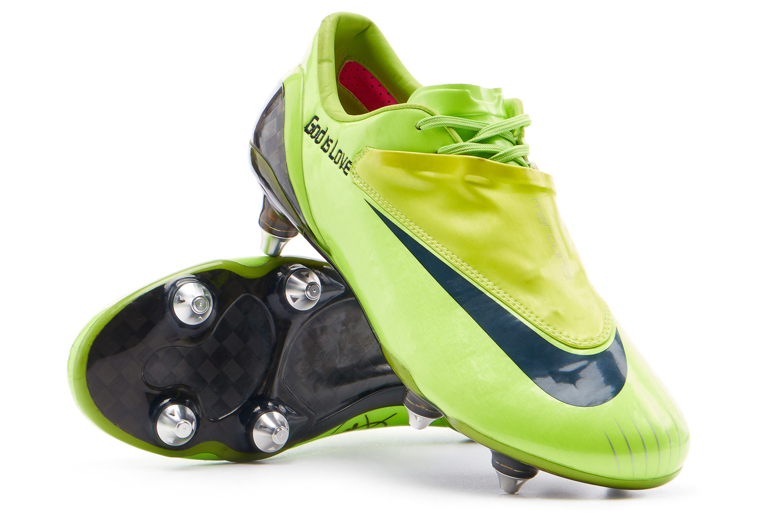 Uitpakken top Vooruitzicht 2009 Nike Player Issue Mercurial Vapor IV SL Football Boots (Aaron Lennon)  *As New*