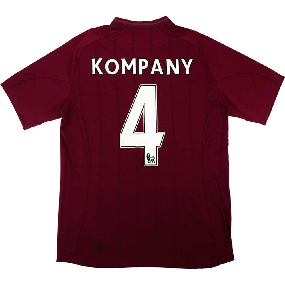 2012-13 Manchester City Away Shirt Kompany #4 *w/Tags* M