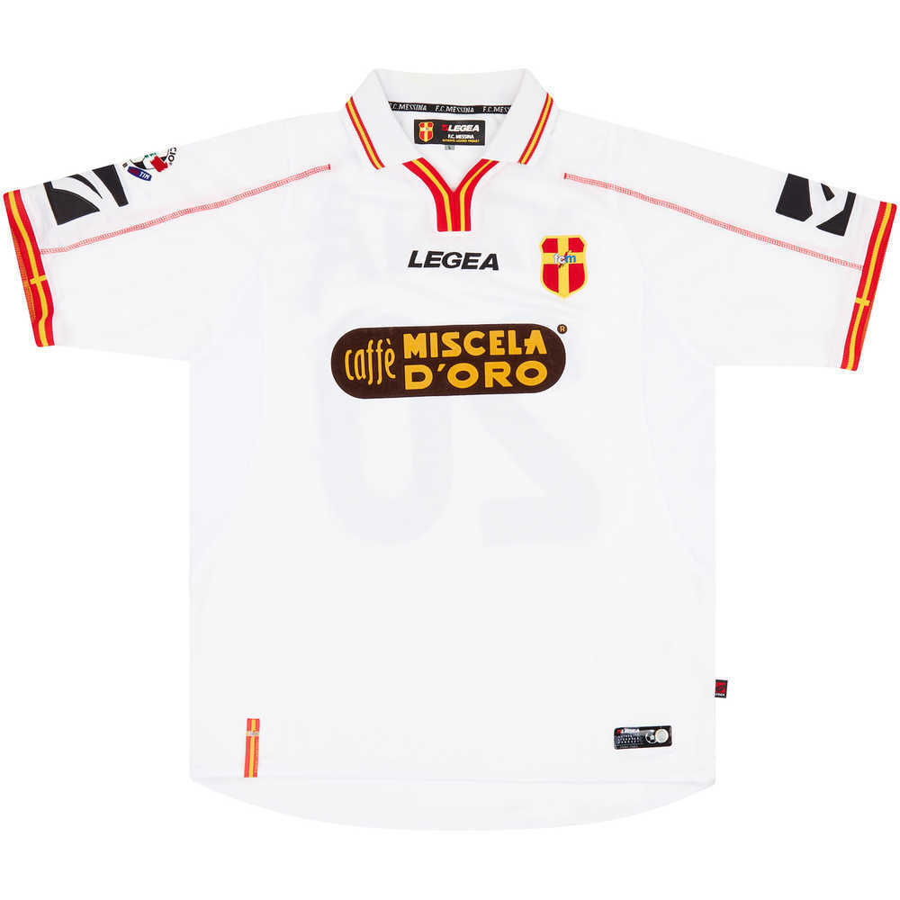 2004-05 Messina Match Issue Home Shirt Yana #20