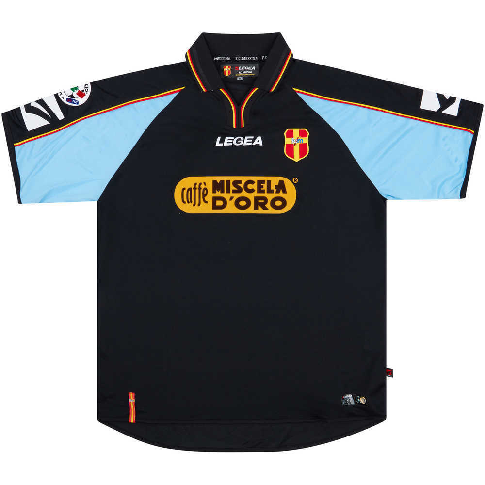 2004-05 Messina Match Issue Third Shirt Amoruso #18