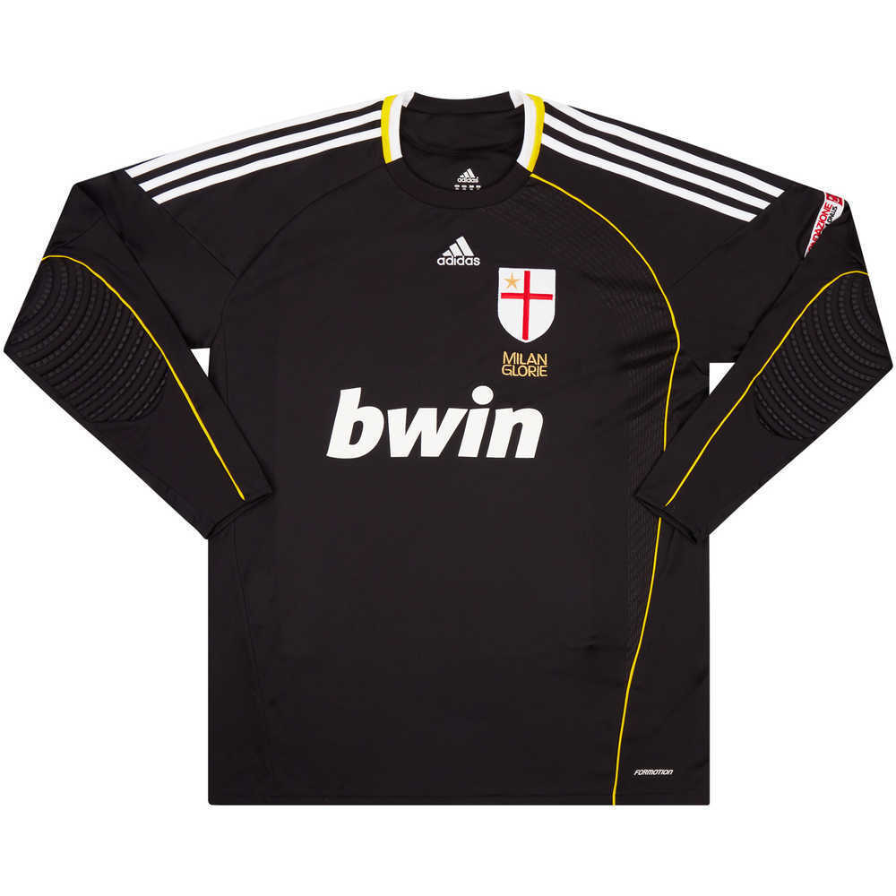 2010 AC Milan Glorie Match Worn GK Shirt  #1 (Galli) v Celtic Legends