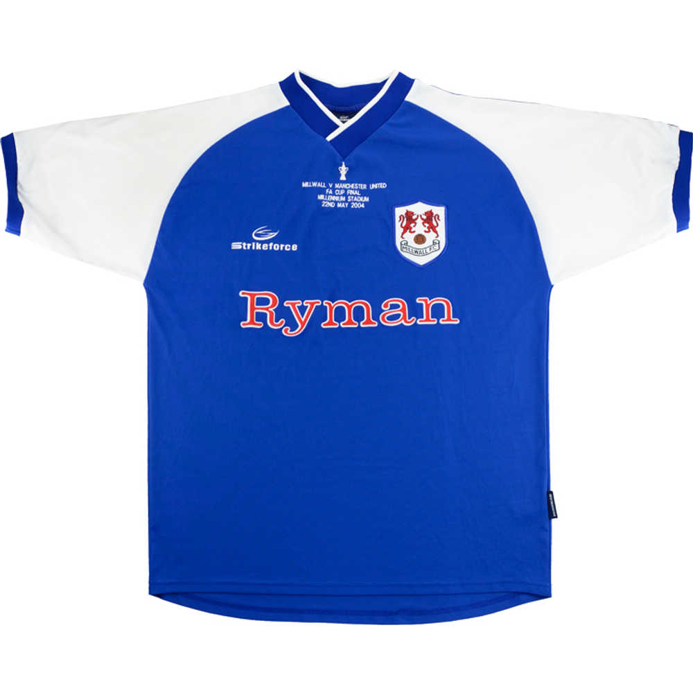 2003-04 Millwall 'FA Cup Final 2004' Home Shirt (Very Good) L