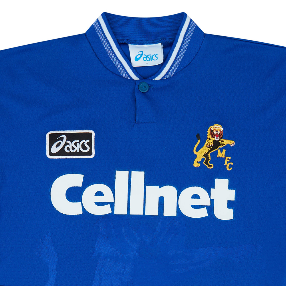1996-97 Millwall Match Issue Home L/S Shirt #12-Match Worn Shirts Millwall Match Issue