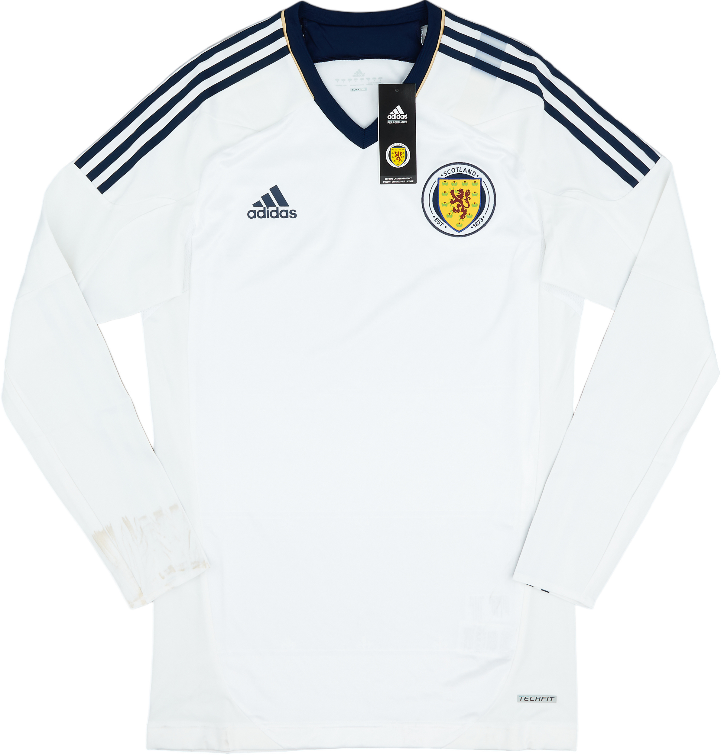 2012-14 Scotland Player Issue Techfit Away Shirt (/)