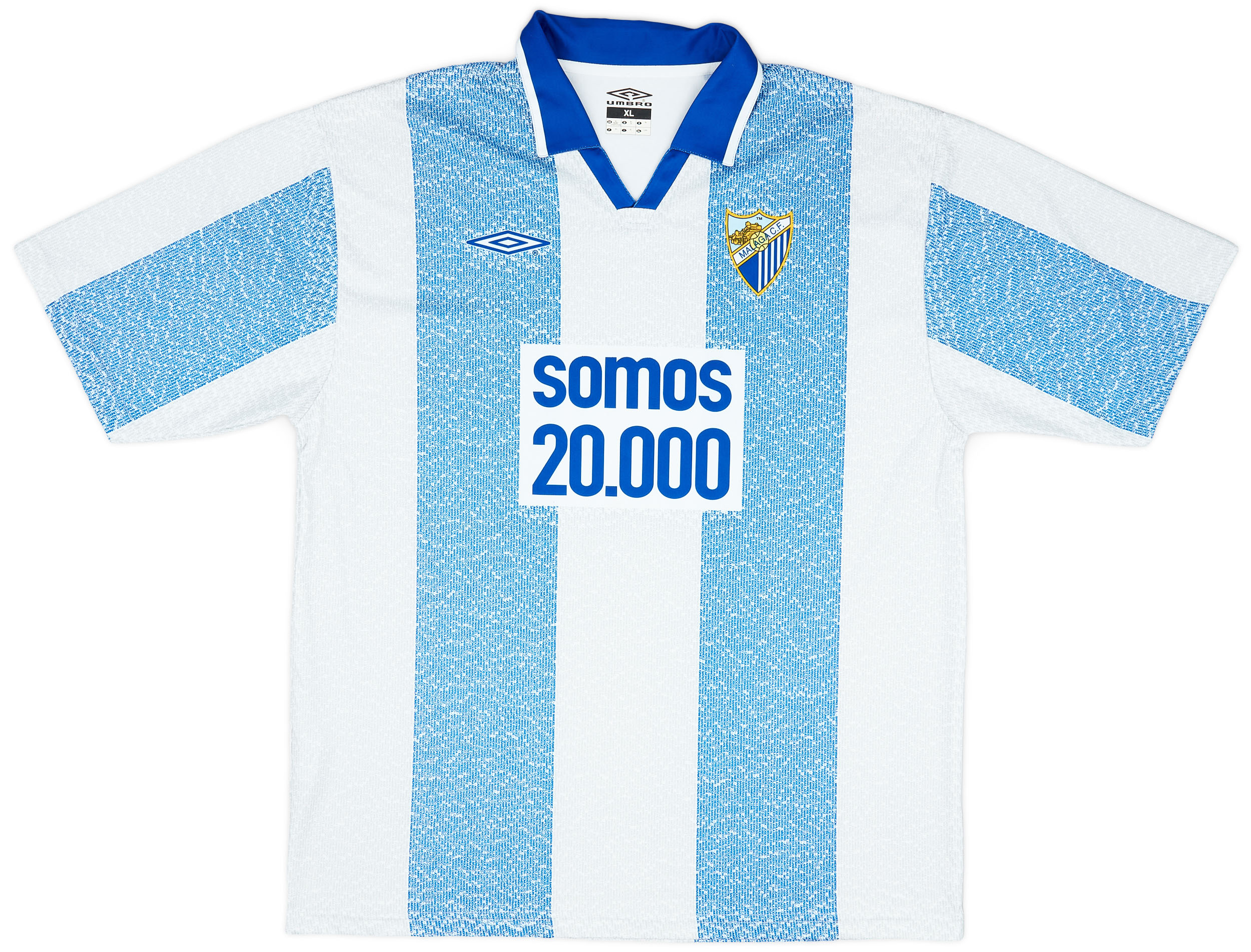 2004-05 Malaga 'Somos 20.000' Home Shirt - 8/10 - ()