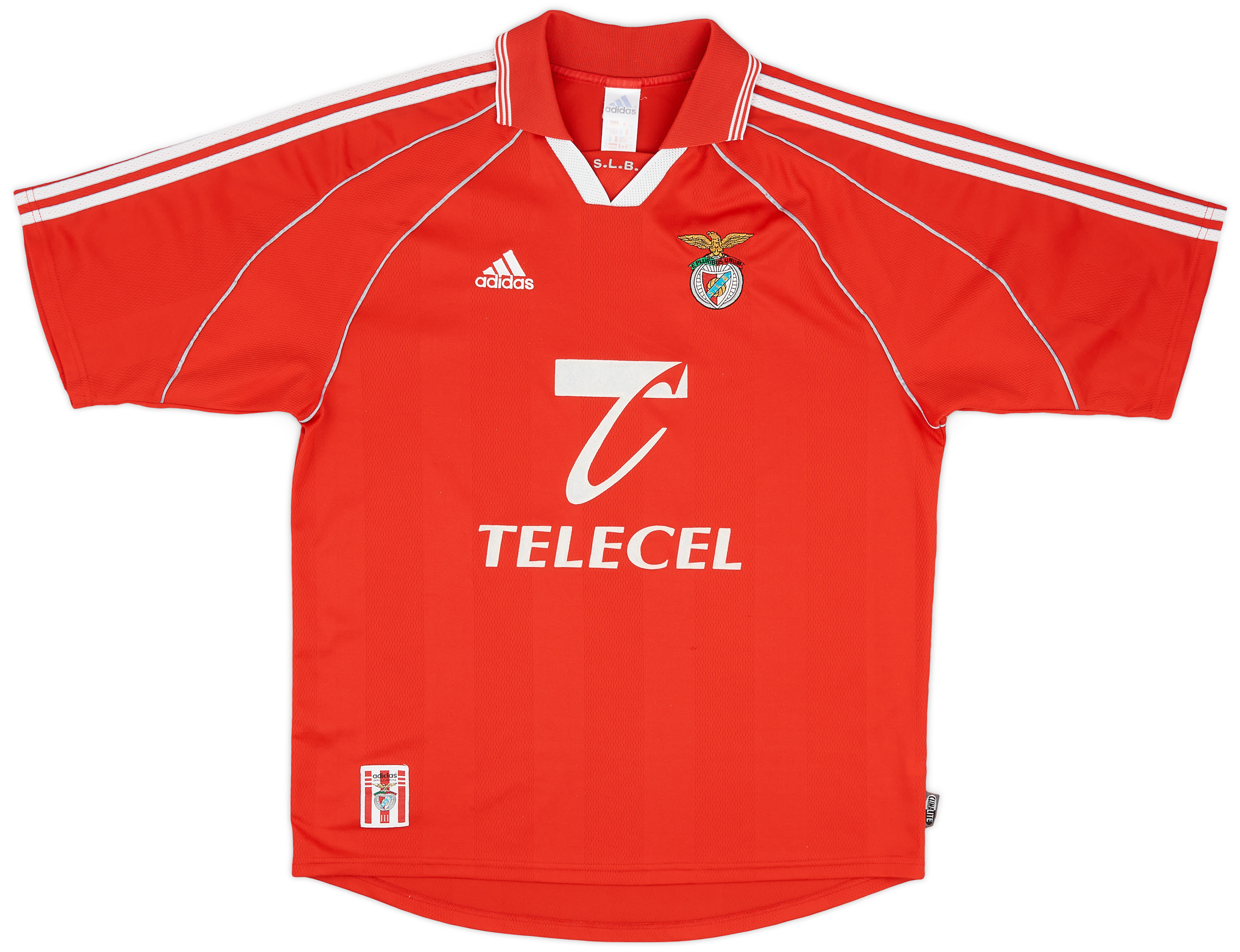 1999-00 Benfica Home Shirt - 8/10 - ()