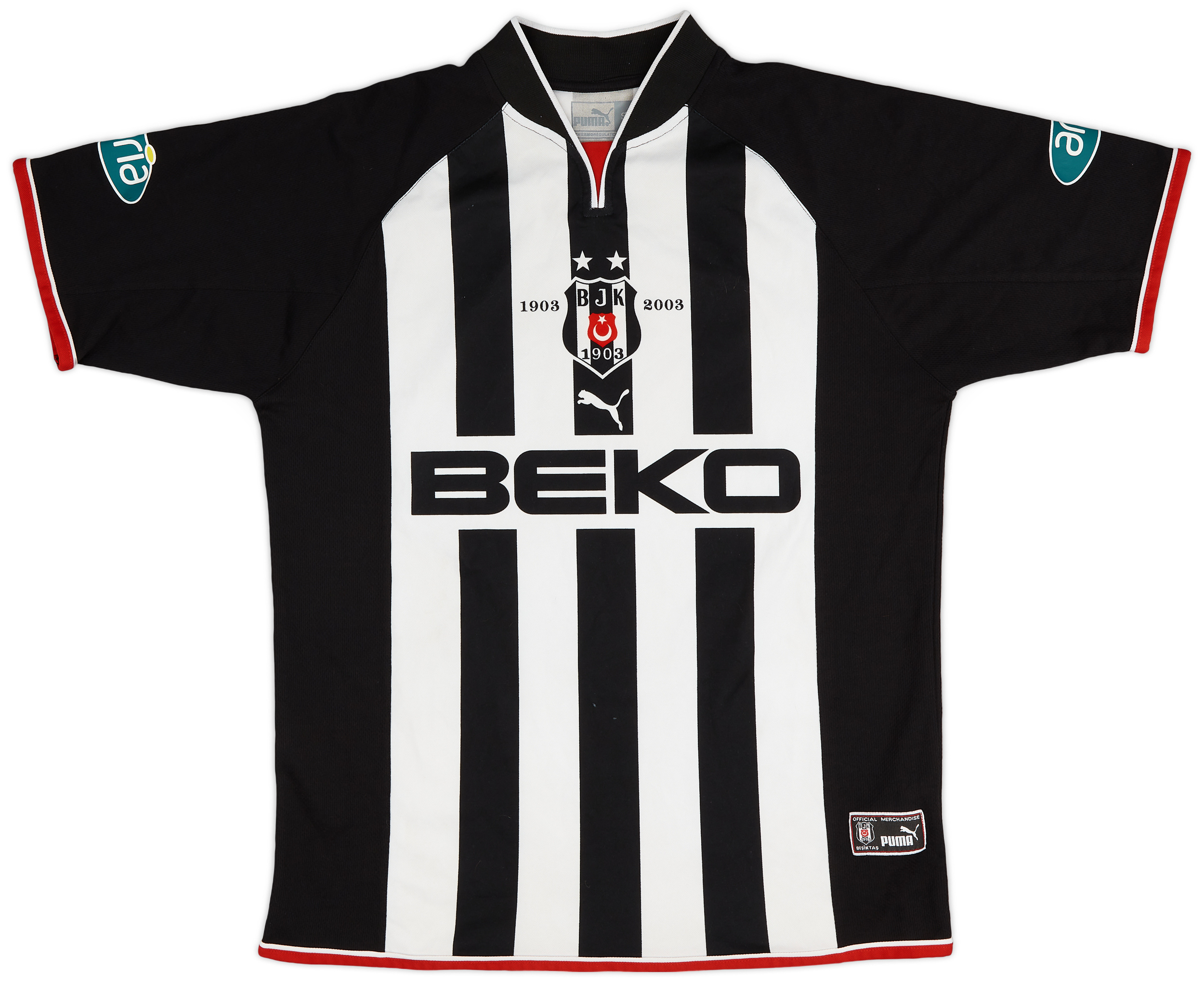 2003-04 Besiktas Away Shirt - 6/10 - ()