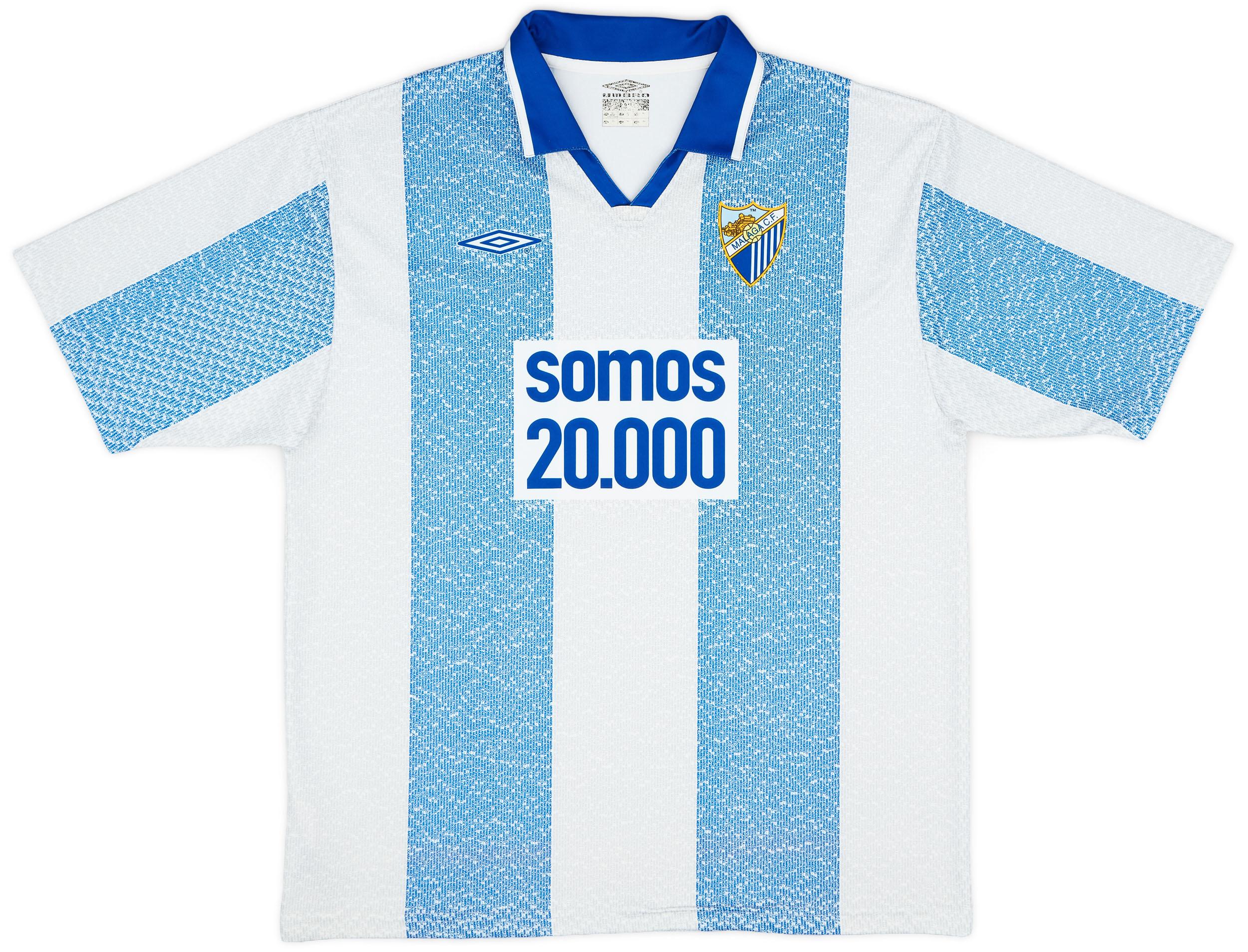 2004-05 Malaga 'Somos 20.000' Home Shirt - 9/10 - ()