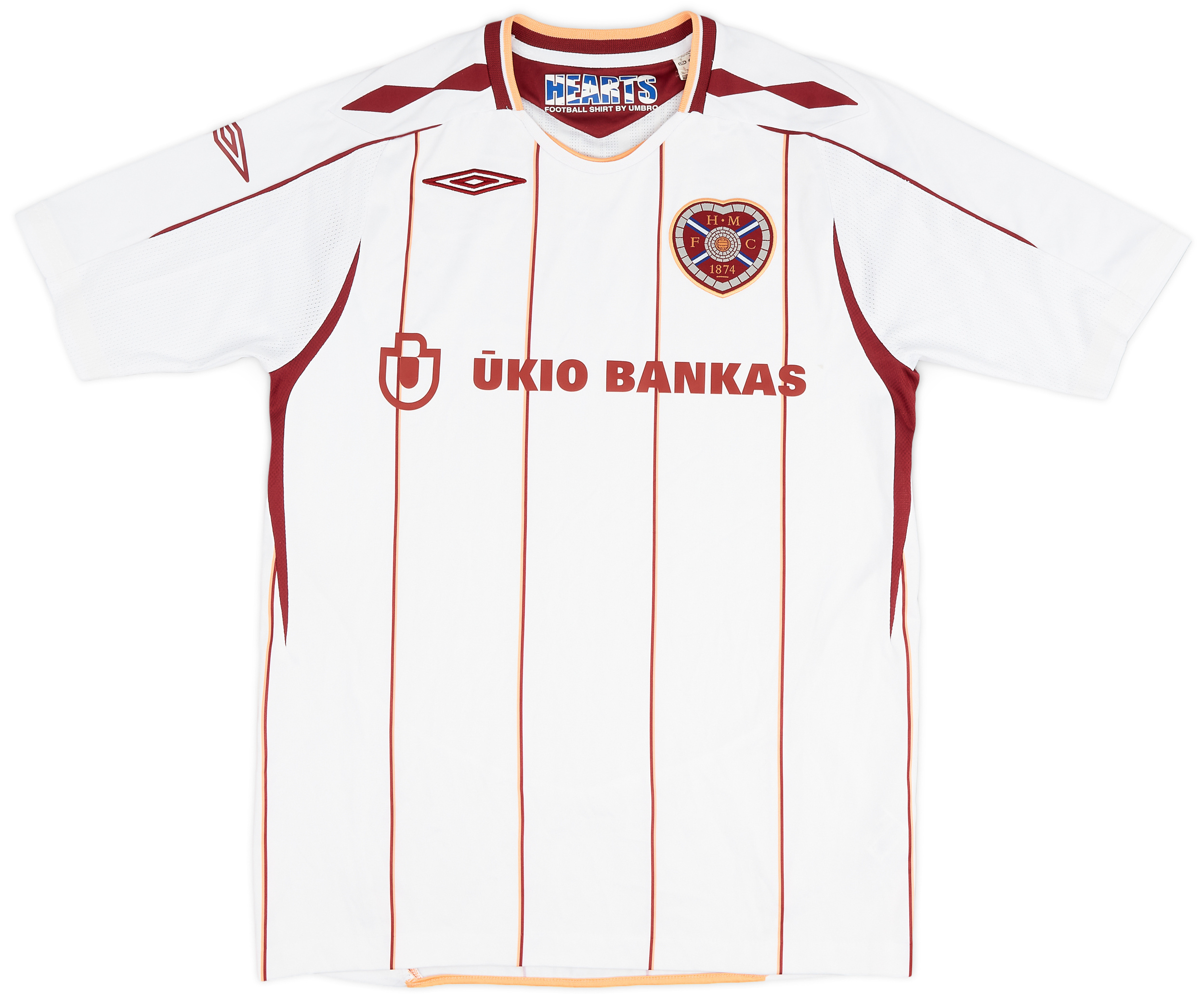 2007-08 Heart Of Midlothian (Hearts) Away Shirt - 9/10 - ()