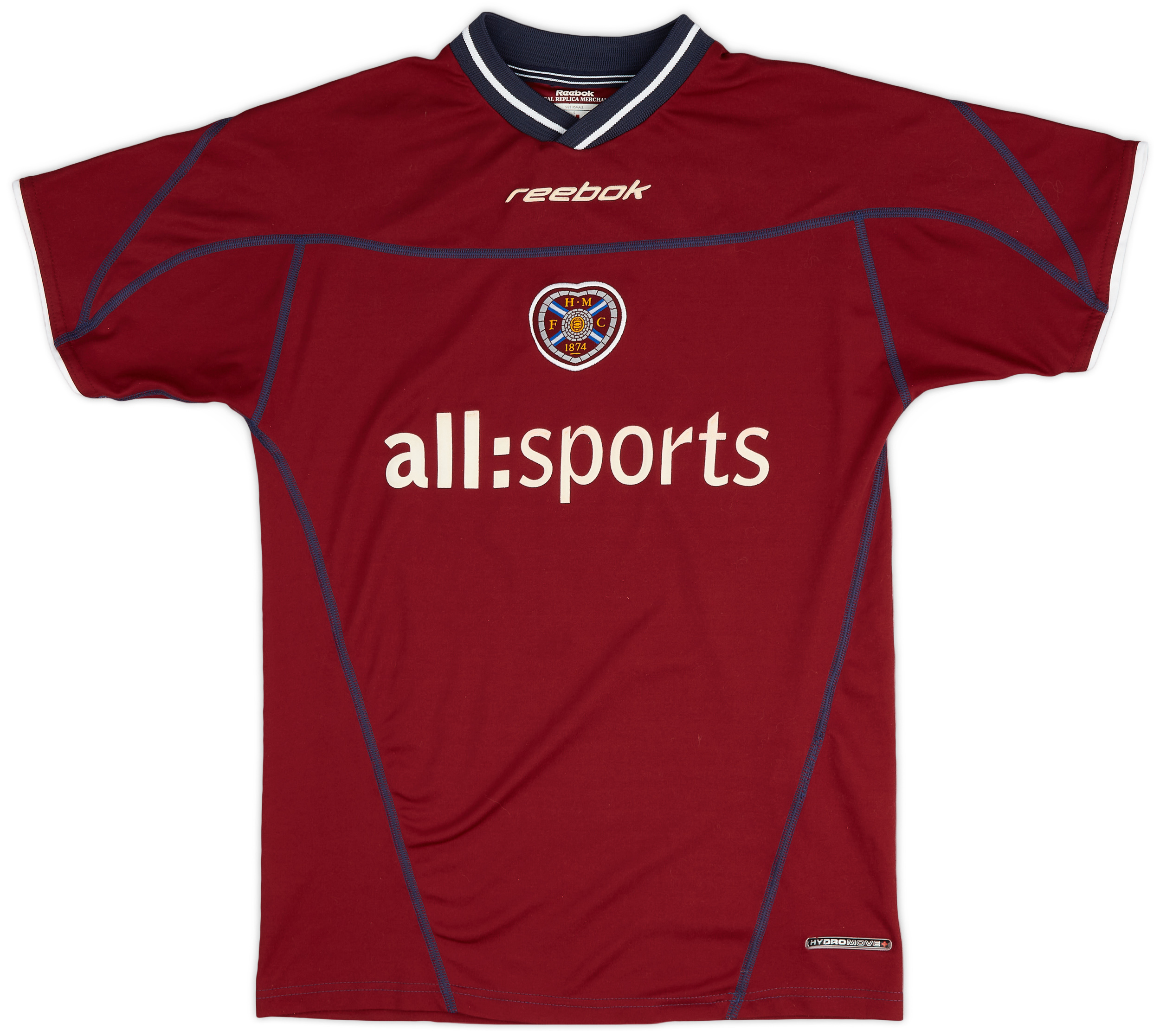 2002-04 Heart Of Midlothian (Hearts) Home Shirt - 8/10 - ()