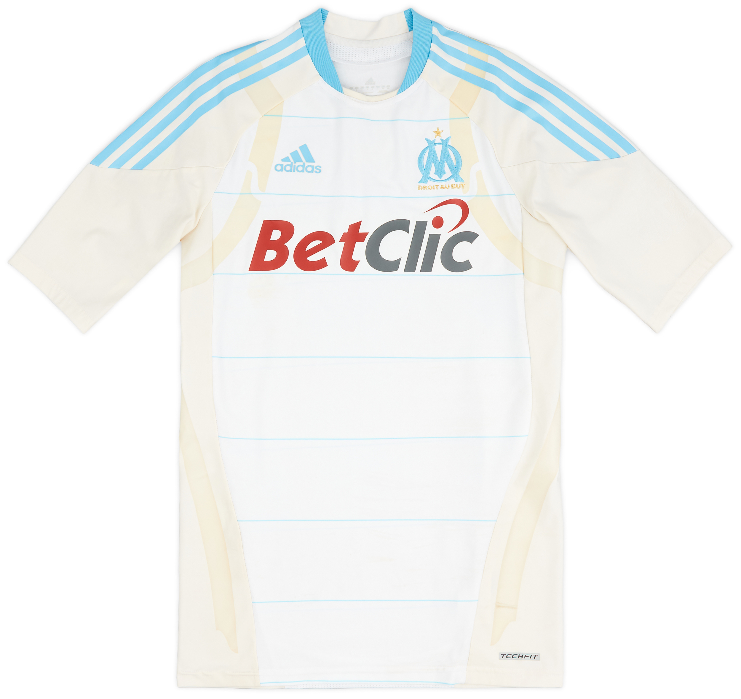 2010-11 Olympique Marseille Player TechFit Issue Home Shirt - 7/10 - ()