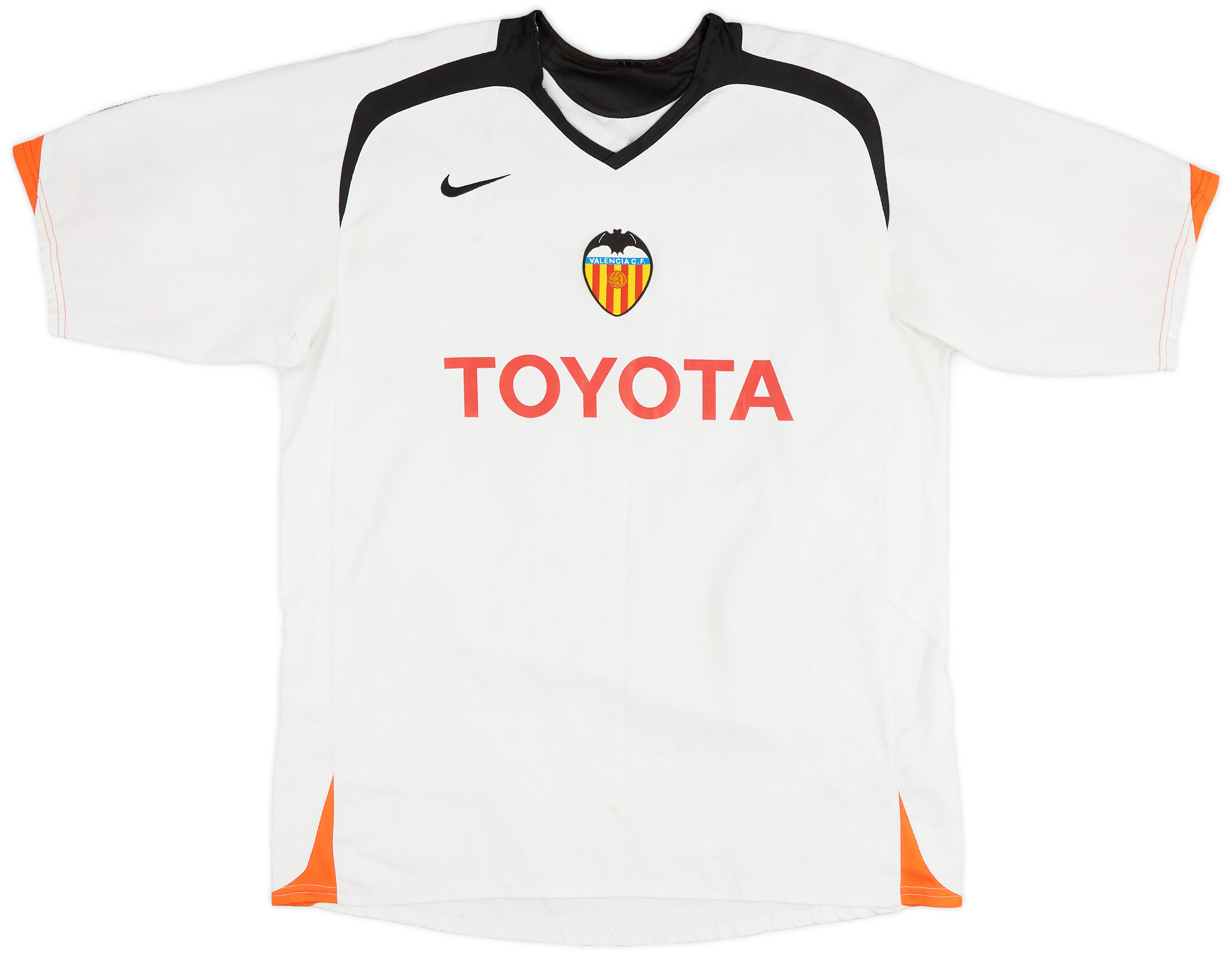 2005-06 Valencia Home Shirt - 6/10 - ()
