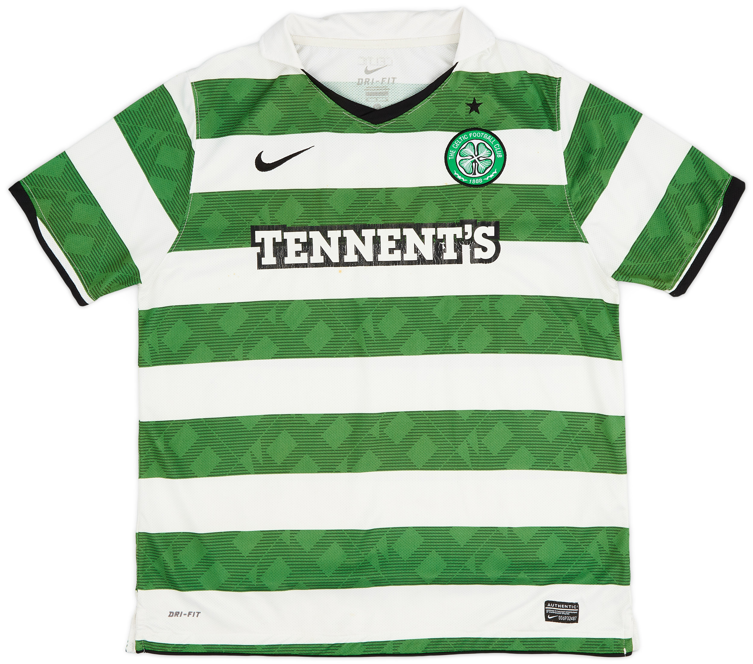 2010-12 Celtic Home Shirt - 5/10 - ()