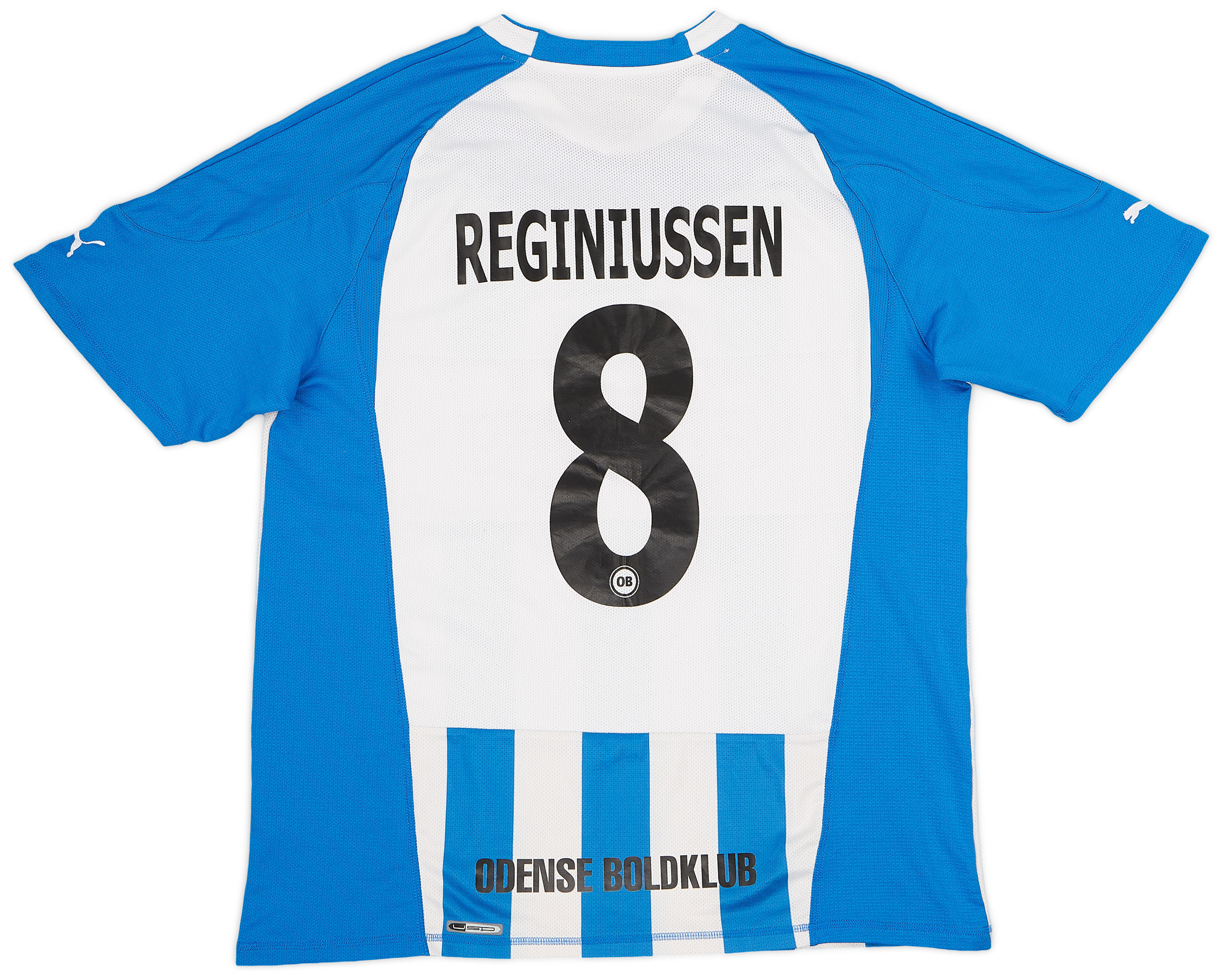 2011-12 Odense Home Shirt Reginiussen #8 - 7/10 - ()