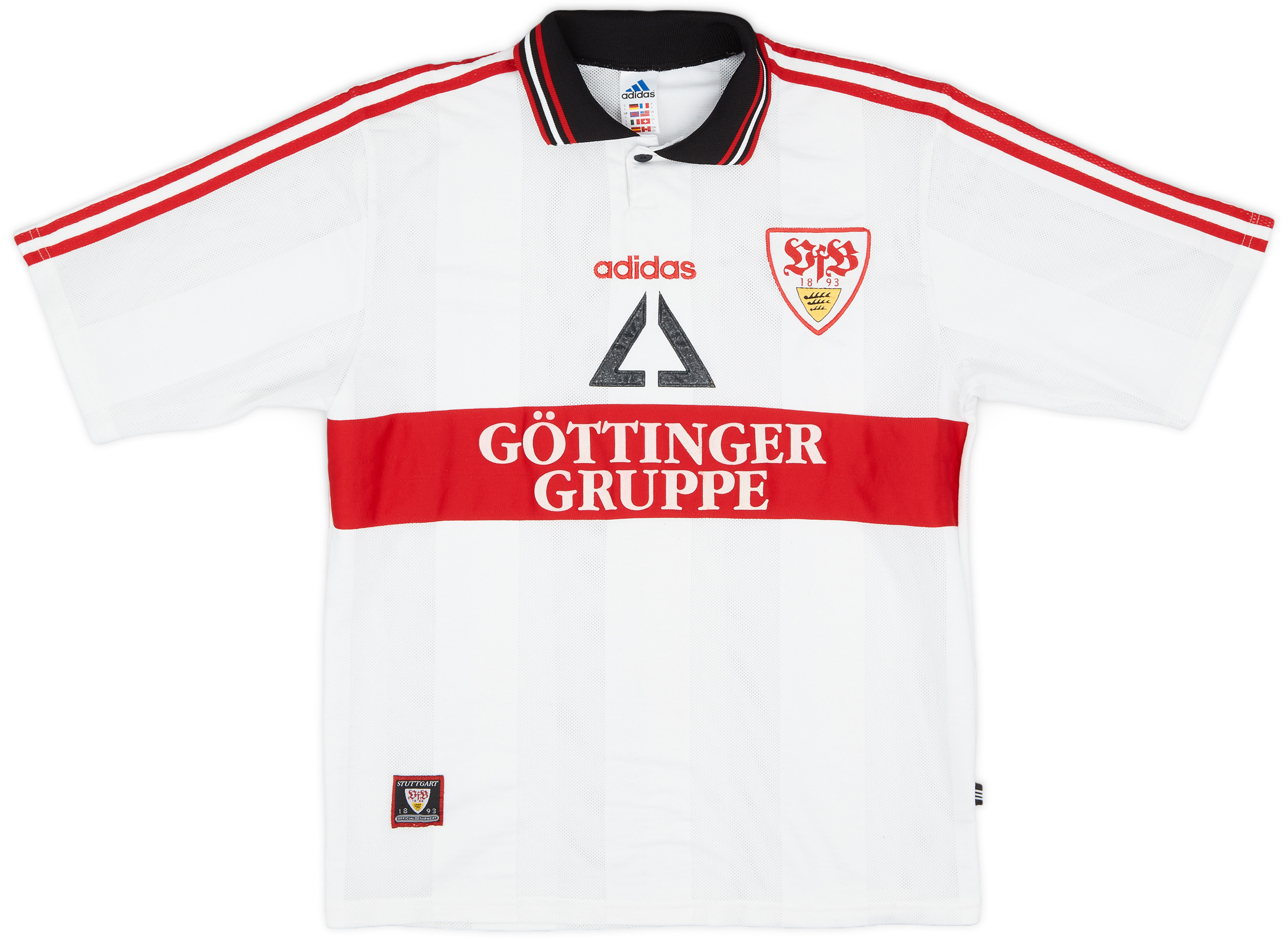 1997-98 Stuttgart Home Shirt - 8/10 - ()