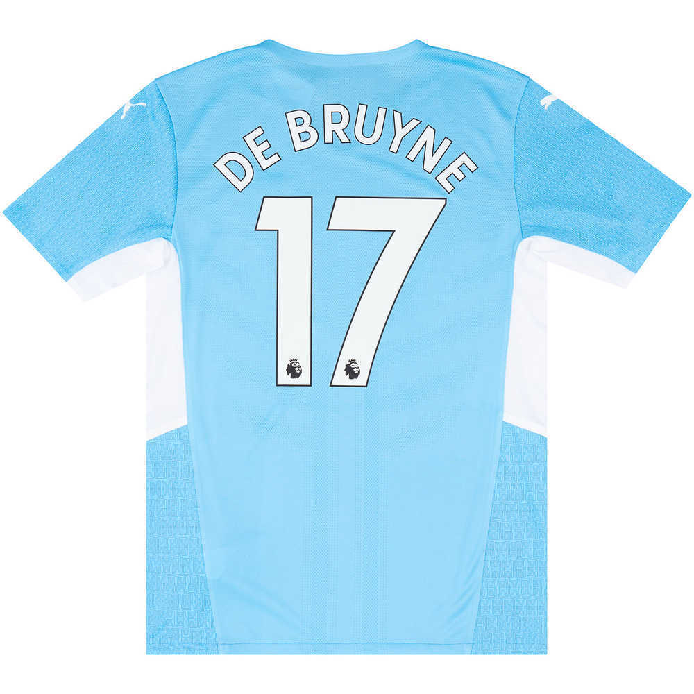 2021-22 Manchester City Player Issue Home Shirt De Bruyne #17 *w/Tags* L