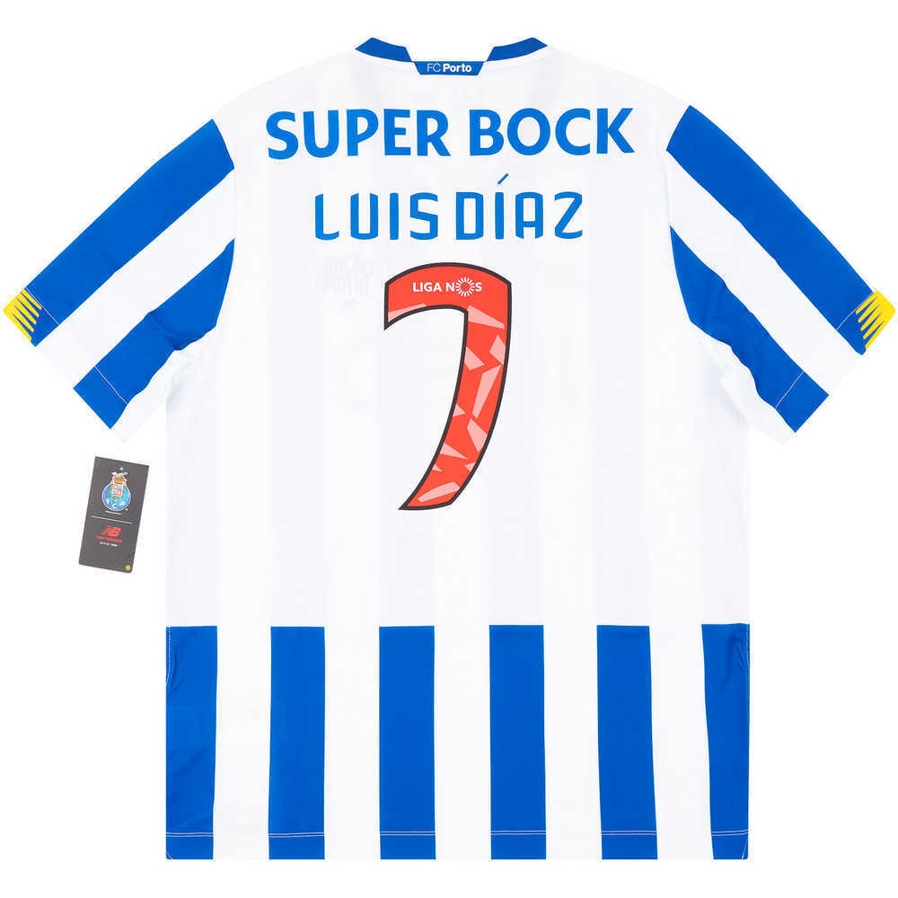 2020-21 Porto Home Shirt Luis Díaz #7 *w/Tags*