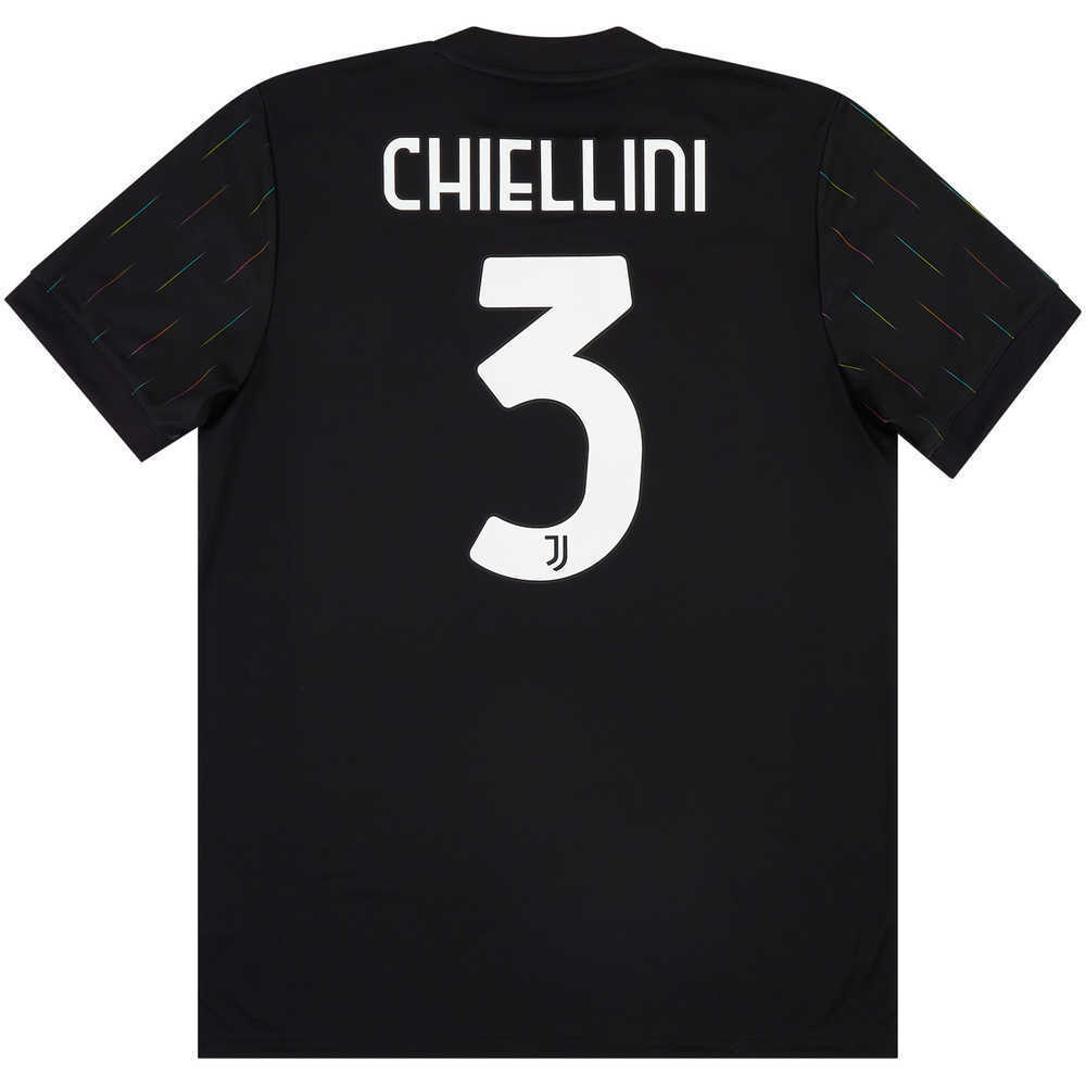 2021-22 Juventus Away Shirt Chiellini #3 *w/Tags*