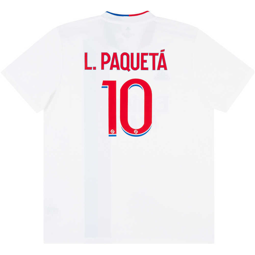 2021-22 Lyon Home Shirt L.Paquetá #10 *w/Tags*