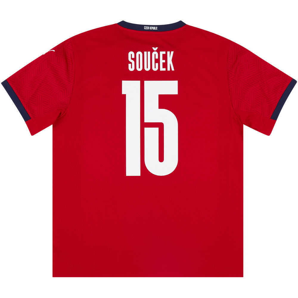 2020-21 Czech Republic Home Shirt Souček #15 *w/Tags*