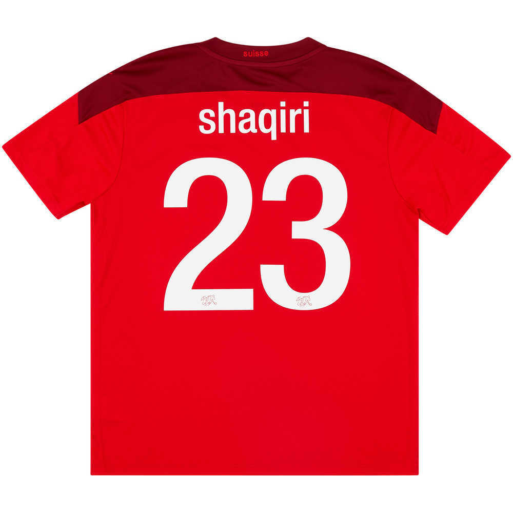 2020-21 Switzerland Home Shirt Shaqiri #23 *w/Tags*